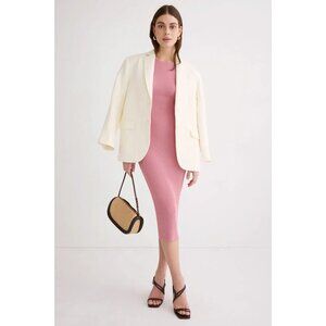 Adam Lippes Ribbed Knit Midi Sweater Dress – Women’s Large ($295 Retail)